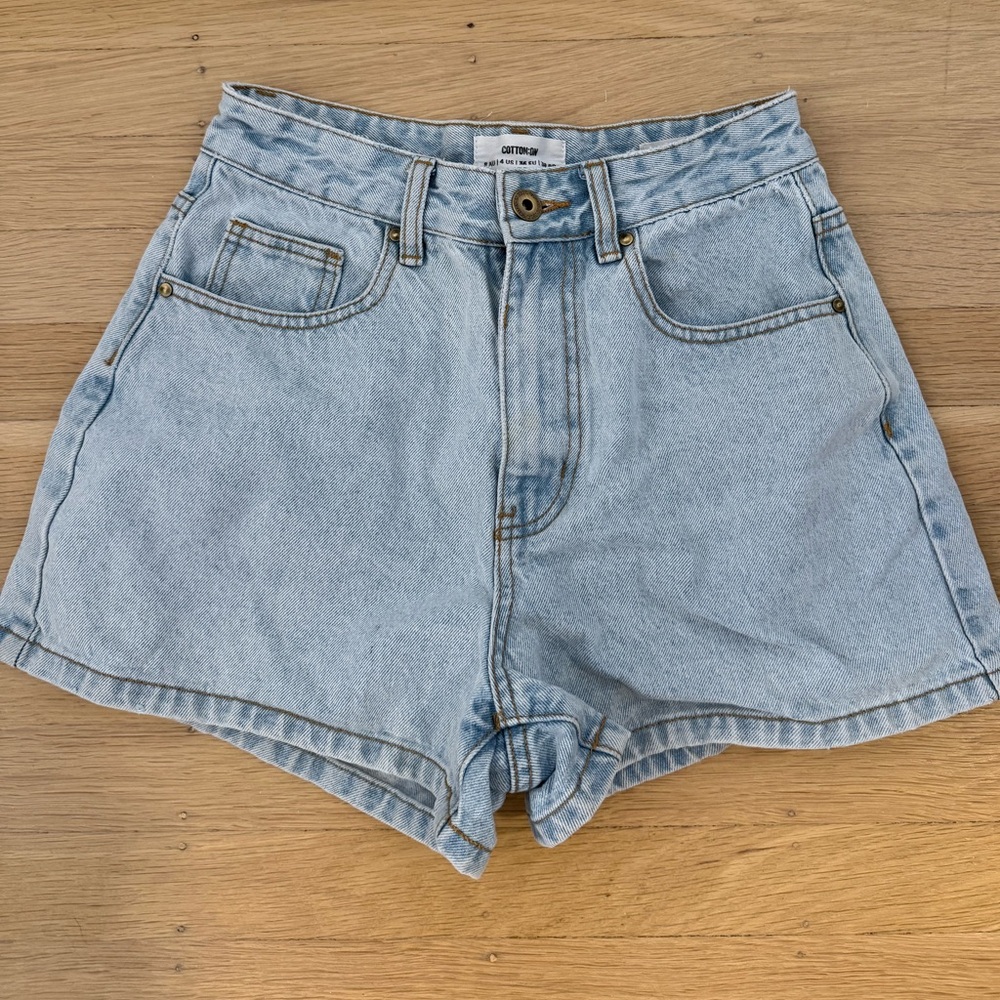 Cotton On Light Blue Jean Shorts